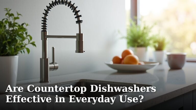 Are Countertop Dishwashers Effective in Everyday Use?
