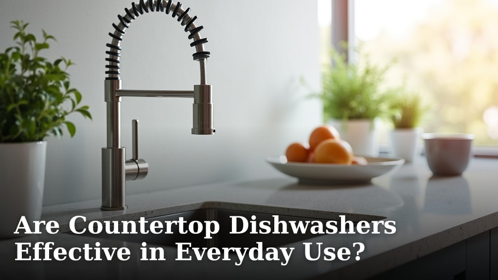 Are Countertop Dishwashers Effective in Everyday Use?