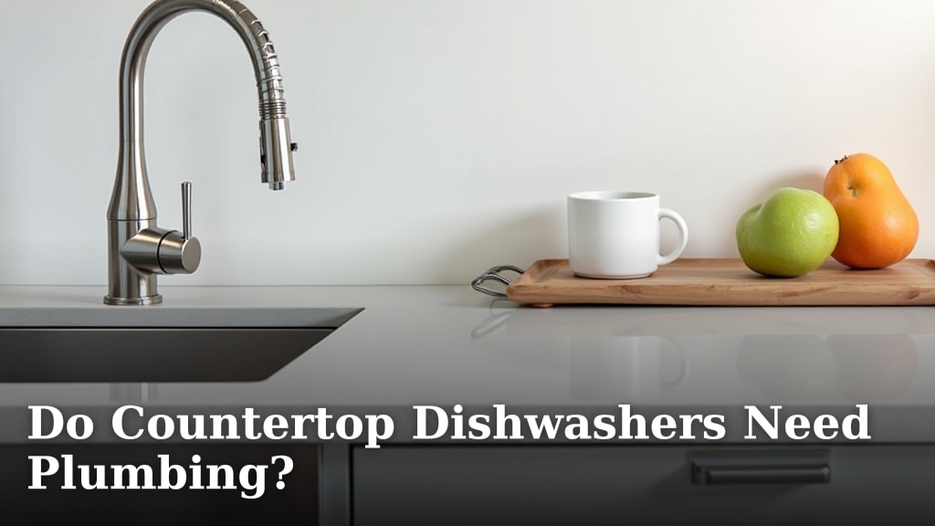 Do Countertop Dishwashers Need Plumbing?