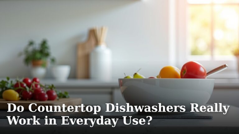 Do Countertop Dishwashers Really Work in Everyday Use?