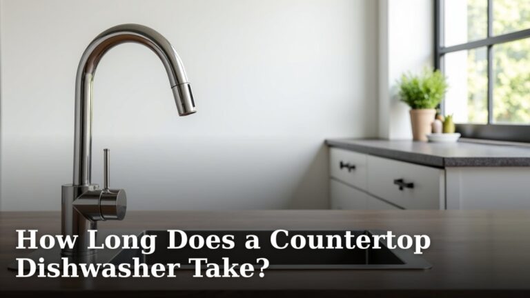 How Long Does a Countertop Dishwasher Take?