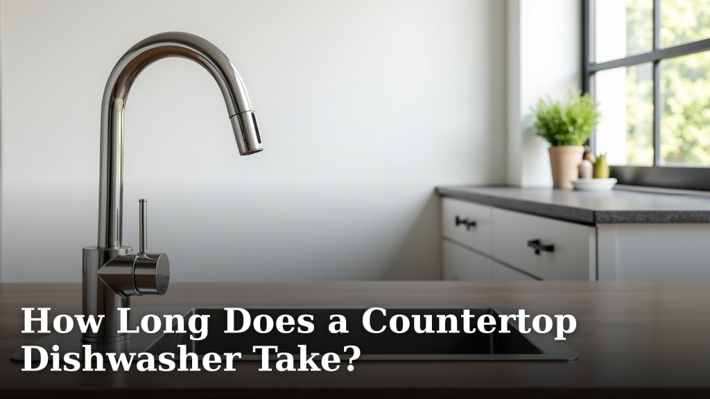 How Long Does a Countertop Dishwasher Take?