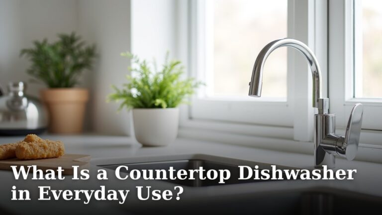 What Is a Countertop Dishwasher in Everyday Use?